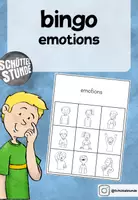 Vorschau - Spiele - Bingo - "emotions" Kopiervorlage - Deckblatt