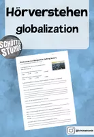 Vorschau - Arbeitsblätter - Hörverstehen: globalization - garment industry // Oberstufe Englisch - Deckblatt