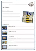 Vorschau - Arbeitsblätter - Vorgangsbeschreibung - Bastelanleitung Biene - Seite 2