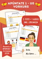 Vorschau - Arbeitsblätter - ¡APÚNTATE! 1 - U0 Vorkurs - KAPITELSET - Seite 1