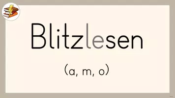 Vorschau - Präsentationen/Tafelbilder - Blitzlesen Tafelbilder (a,m,o) - Seite 3
