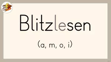 Vorschau - Präsentationen/Tafelbilder - Blitzlesen Tafelbilder (a,m,o,i) - Seite 3