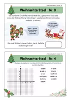Vorschau - Arbeitsblätter - Weihnachtsrätsel - Knobeln, Rätseln & Rechnen - Klasse 7/8 - Seite 3