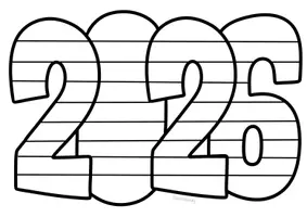 Vorschau - Mal- und Bastelvorlagen - 2026 Doodle Steckbrief zum Ausfüllen im Neujahr - Ausblick auf das neue Jahr - Seite 3