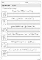Vorschau - Arbeitsblätter - Schüttelsätze Winter & Weihnachten - 3-fach differenziert - Seite 3
