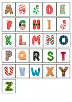 anteprima - Giochi - La tombola delle lettere di Natale - Pagina 1