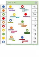 Vorschau - Aufgabenkarten - Freiarbeitsmaterial - Zahlenraum 20 - Seite 3