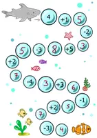 Vorschau - Mal- und Bastelvorlagen - Spielerische Mathe-Aufgaben bis 20 inkl. Lösungen - Seite 2
