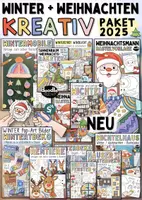 Vorschau - Arbeitsblätter - Kreative Aufgaben für zu Hause - Winter / Weihnachten - Seite 3