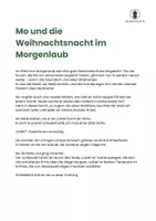 Vorschau - Arbeitsblätter - Mo und das Weihnachtslicht; ruhiges Kreativangebot (Advent) - Seite 1