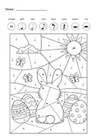Vorschau - Arbeitsblätter - Malen nach Noten OSTERN Musikunterricht - Seite 3