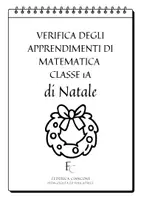 anteprima - Esercizi - VERIFICA APPRENDIMENTI MATEMATICA - CLASSE 1A TEMA NATALE - Pagina di copertina