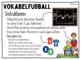 Vorschau - Spiele - Fußball WM + Tafelfußball ⚽️ / Vokabelfußball / Vocab Fußball / Teamspiel - PAKET - Seite 3