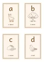 Voorbeeld - PDF Zoutletter kaarten abc met spelsuggesties - Voorblad