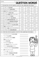 Vorschau - Arbeitsblätter - Question Words – englische Fragewörter & Wh-Questions üben | 5 Arbeitsblätter 6.–7. Klasse - Seite 3