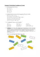 Vorschau - Stundenentwürfe - 01 Unterrichtsaufschrieb und Arbeitsblatt: Wiederholung Terme - Seite 3