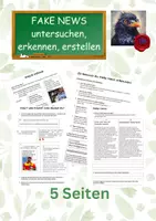 Vorschau - Arbeitsblätter - Fake News erkennen - Deckblatt