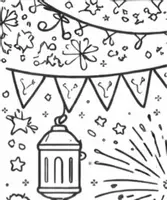 Vorschau - Mal- und Bastelvorlagen - Gemeinschaftsbild - Happy New Year - Seite 2