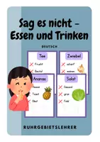 Vorschau - Spiele - Sag es nicht - Essen und Trinken - Deckblatt