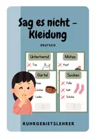 Vorschau - Spiele - Sag es nicht - Kleidung - Deckblatt