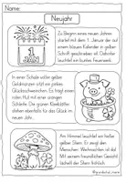 Vorschau - Arbeitsblätter - Materialpaket zum Thema Neujahr - Seite 2