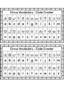 Vorschau - Arbeitsblätter - Circus Vocabulary - Puzzle Task Cards - Seite 2