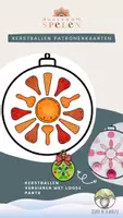 Voorbeeld - Kerstbal Patronenkaarten - Loose Parts Grapat - Voorblad