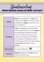 Vorschau - Mal- und Bastelvorlagen - Gebäude der Römer (Römisches Reich, Geschichte) - Seite 1