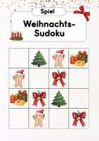 Vorschau - Spiele - Weihnachtssudoku | Spiel Weihnachten | Sudoku - Deckblatt