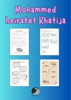 Vorschau - Arbeitsblätter - Mohammed heiratet Khatija - Deckblatt