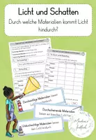 Vorschau - Stundenentwürfe - Licht und Schatten - Durch welche Materialien kommt Licht hindurch? - Deckblatt