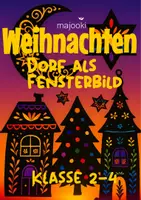 Vorschau - Arbeitsblätter - Weihnachten Kunst - Weihnachten Fensterdeko - Deckblatt