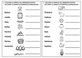 anteprima - Esercizi - Compiti per le vacanze di Natale italiano-classe 1 - Pagina 2