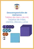 Vista previa - Juegos / Gamificación - base 10 - centenas y miles - descomposición númerica - Portada