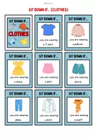 Vorschau - Spiele - Clothes: Stand Up If... / Sit Down If... (Warm-Up) - Seite 2