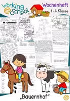 Vorschau - Arbeitsblätter - Bauernhof - Deckblatt