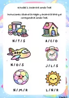 Vista previa - Hojas de trabajo - Conciencia fonológica: Cuadernillo de intervención para lectoescritura inicial. - página 2