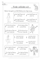 Vorschau - Arbeitsblätter - Deutschlabyrinth Lesen Fasching Karneval Leseverstehen Quiz - Seite 3