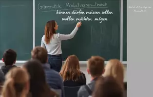 Vorschau - Videos - Modalverben mit Beispielen und integrierte Clips A2 - Deckblatt