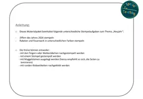 Vorschau - Fördermaterial/Inklusion - Do a dot - Neujahr 2026 - Seite 1