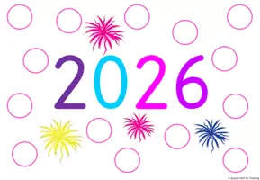 Vorschau - Fördermaterial/Inklusion - Do a dot - Neujahr 2026 - Seite 3