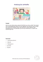 Vorschau - Mal- und Bastelvorlagen - Zeichne eine Comic, Wer ist der Dieb, Kunstunterricht Grundschule - Seite 3