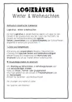 Vorschau - Arbeitsblätter - XL Materialpaket Winter Weihnachten Wachsendes Paket Deutsch - Seite 2