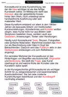 Vorschau - Arbeitsblätter - Was ist Konzeptkunst? | Lückentext Kunstform | Kunstgeschichte | Kunst - Seite 2
