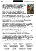 Vorschau - Arbeitsblätter - Yayoi Kusama – Materialpaket Kunstunterricht | Zeitgenössische Kunst & Kreativität | POP Art Malvorlagen - Seite 2