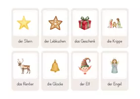 Vorschau - Fördermaterial/Inklusion - Winterwortschatz – Wort- und Bildkarten für die Grundschule - Seite 2