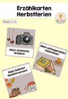 Vorschau - Bildkarten - Erzählkarten: Herbstferien (Kl. 1 - 4) - Deckblatt