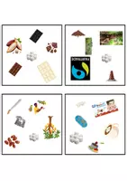 Vorschau - Spiele - Finde den Zwilling Spiel zum Thema Schokolade - Seite 1