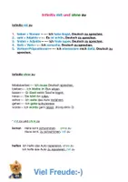 Vorschau - Stundenentwürfe - Infinitiv mit zu - Deckblatt