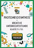 Vorschau - Stundenentwürfe - Proteinbiosynthese | kreatives & interaktives Unterrichtsmaterial für die Sek I - Deckblatt
